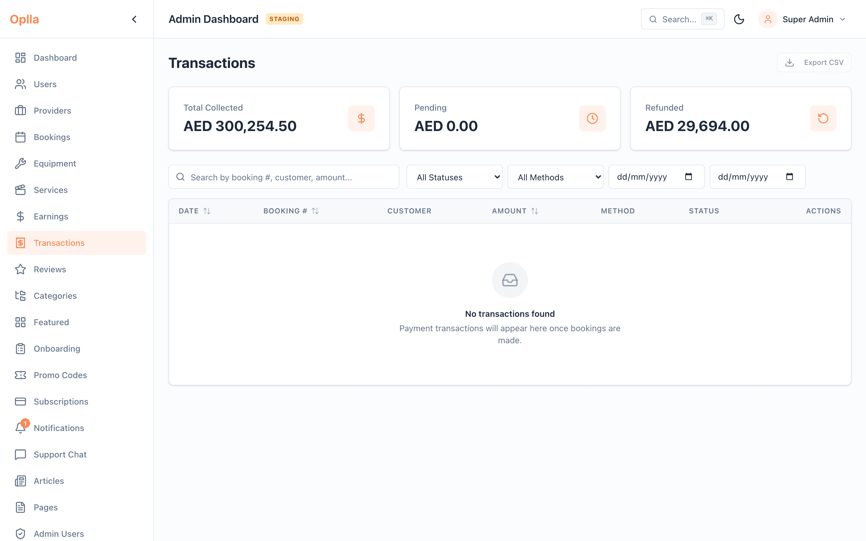 Transactions