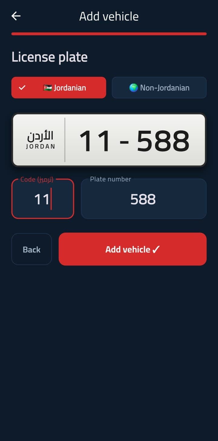 Jordanian plates